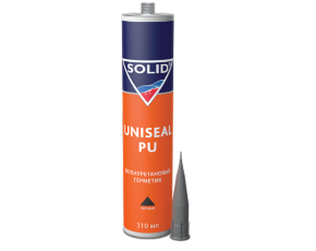 Герметик шовный SOLID UNISEAL PU черный  310 мл  371.371.0314.1