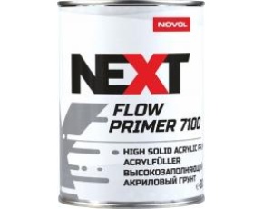 Грунт акриловый Next Flow Primer 7100  заполняющий серый 0,8л БЕЗ ОТВ. /6