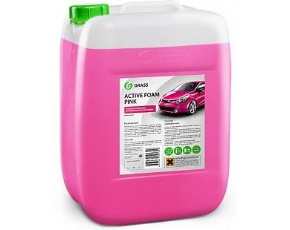 Средство д/бесконт. мойки GraSS Active Foam Pink розовая суперпена концентрат 23кг 110507